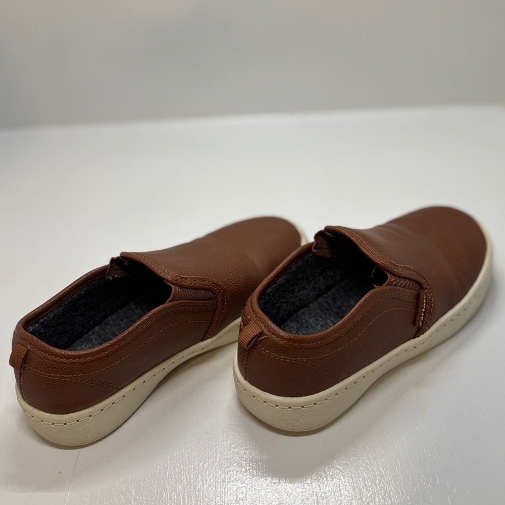 Carter’s Ricky Slip-On Sneakers Brown Little Kid Boys Size 2 Casual Shoes - Picture 6 of 11